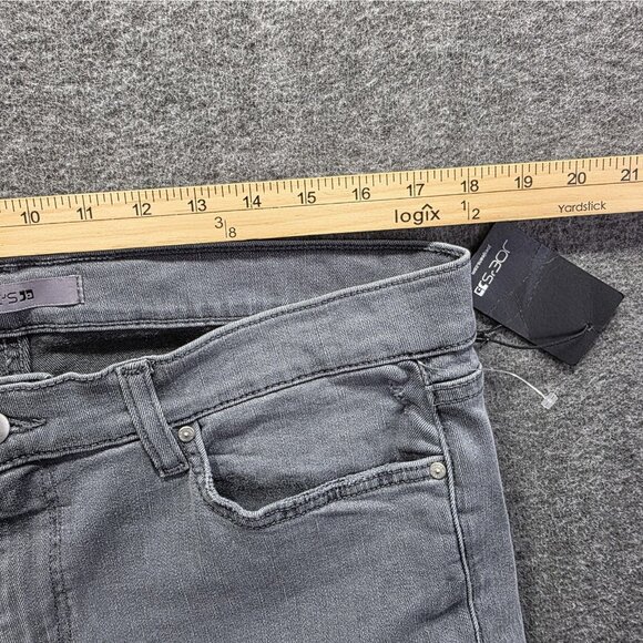 Joe's Jeans Womens 34 Gray Skinny Ankle Flawless Stretch Denim Five Pocket - Picture 7 of 10